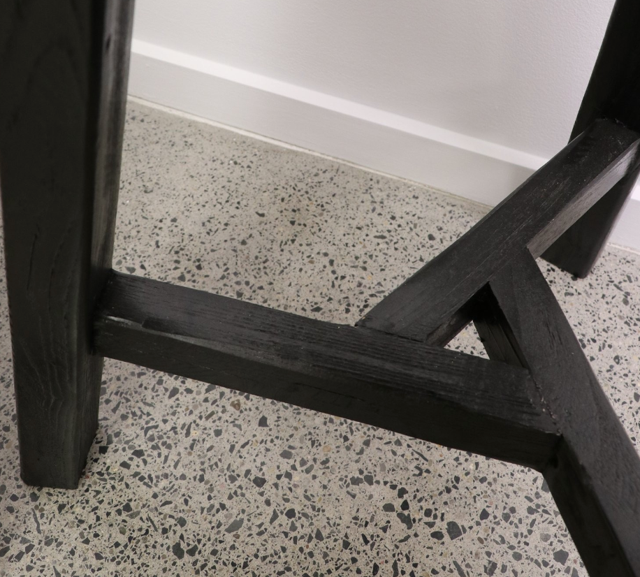 Parq Barstool Round - Black