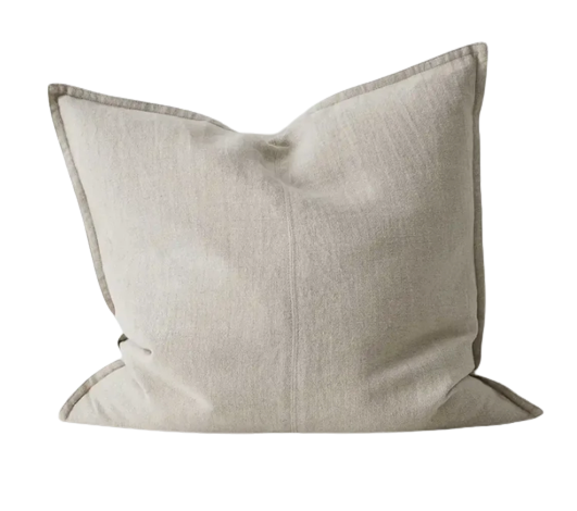 Como Linen Feather Filled Cushion - Linen