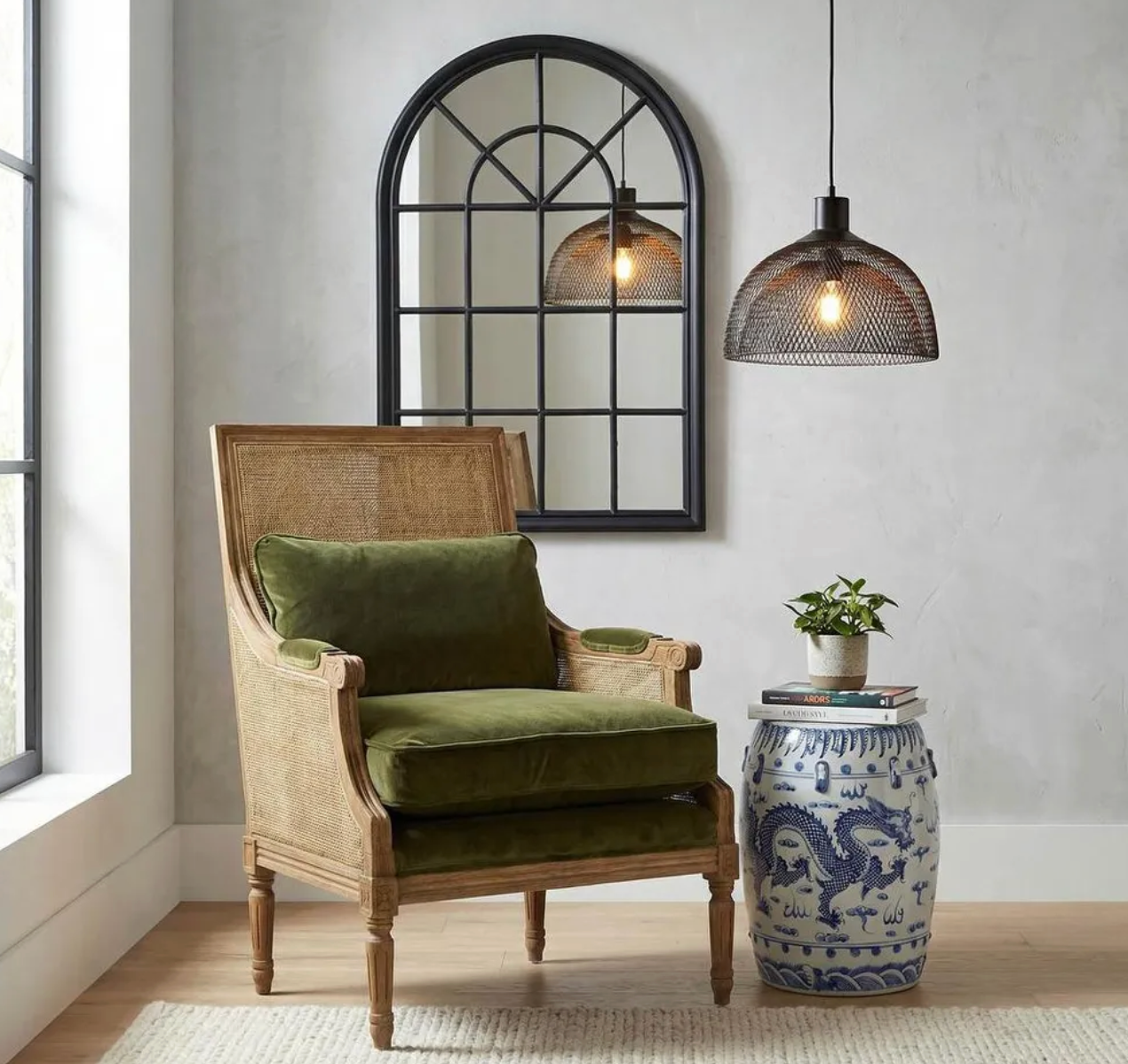 Hicks Rattan Armchair