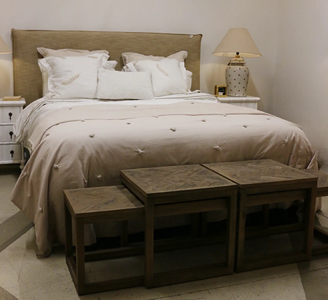 TRIPLETTE COFFEE TABLE OAK