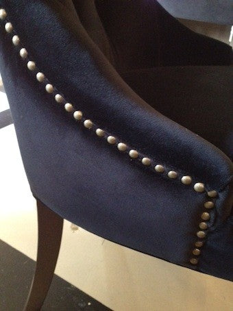 Martine Chair Black Velvet