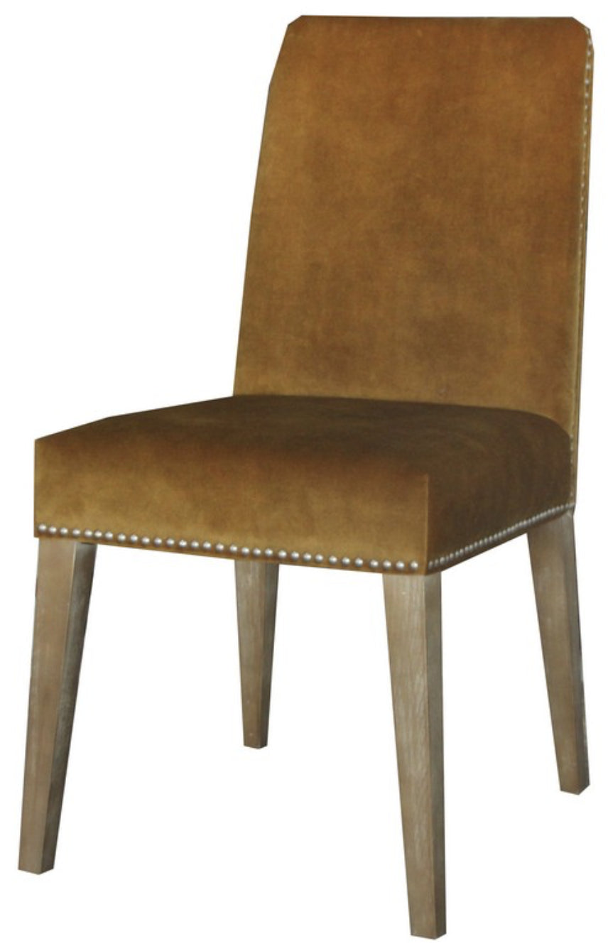 Pascal Dining Chair Mustard Velvet