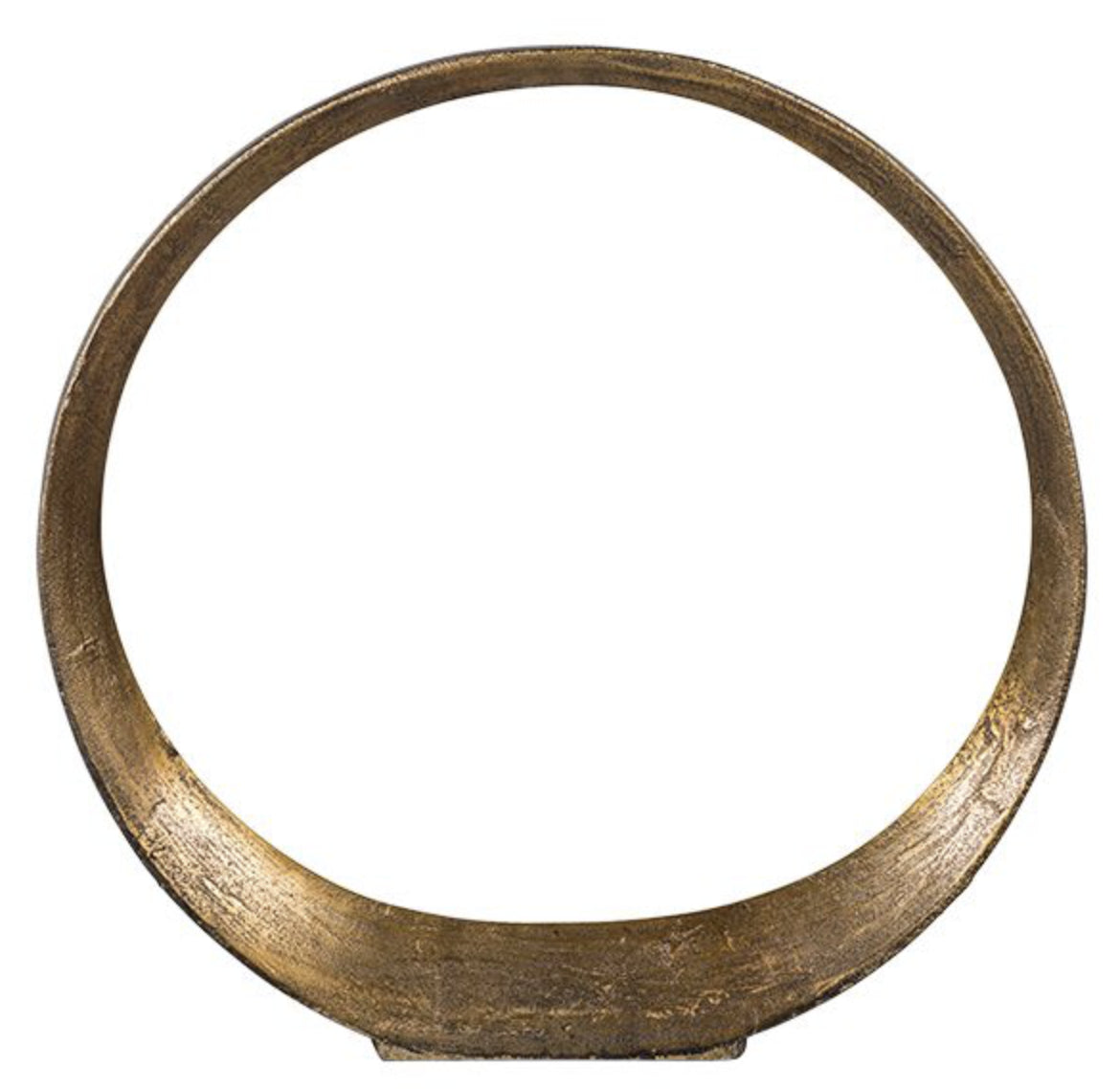 Ring Sculpture Gold Large 